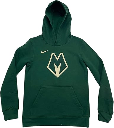 Amazon Com Nike Boys Grade School 8 20 Milwaukee Bucks Pullover Fleece Lined Hoodie Sweatshirt Medium 10 12 Clothing