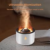 Mcbazel Volcano Humidifier Jellyfish Mist Flame Diffuser 360ml Bedroom Remote view 6
