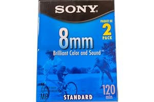 Sony P6120MPR/2 Standard-Grade 8mm Metal Particle Videocassette