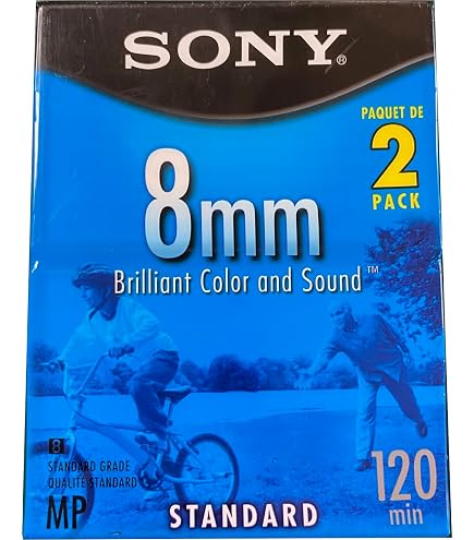 Amazon.com: SONY 8mm Video Cassette Tape P6-120MP - 120 Minutes (3