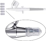 SAGUD Airbrush Cleaning Kit with Glass Pot and Brush/Nylon Needle Sets view 7