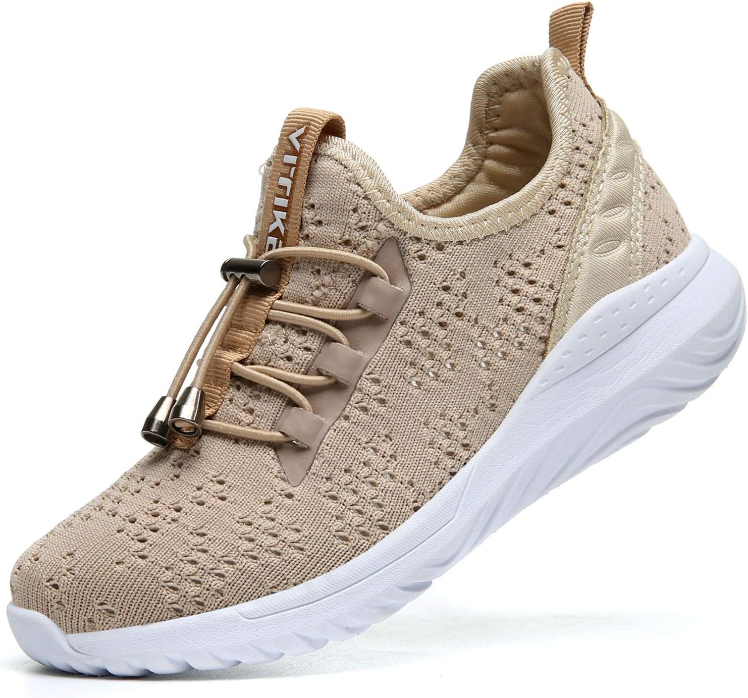 WETIKE Kids Shoes Boys Girls Sneakers Running Tennis Wrestling Athletic Gym Shoes Slip-on Soft Knit Sock Shoes