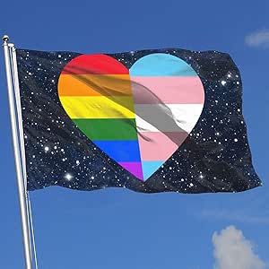 Banderas De Jardín, Banderas Bienvenida Al Aire Libre, Bandera Lgbt Del