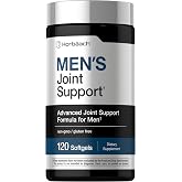 Horb&auml;ach Joint Support for Men | 120 softgels | with Glucosamine and Omega 3 Fatty Acids | Advanced Support | Non-GMO, Gluten Free Formula
