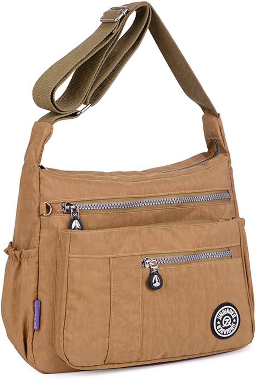 MeCooler Casual Shoulder Bag Women Cross Body Bag Lightweight Bookbags Waterproof Travel Messenger Bag for Sport Ladies Satchel - Image 3