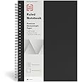 TRU RED Medium Soft Cover Ruled Notebook, Black, 3/Pack (TR54987VS)