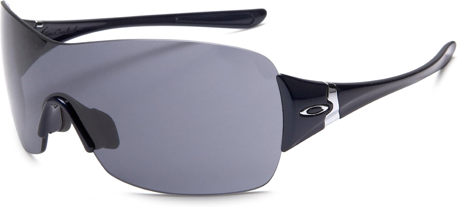 Amazon.com: Oakley Women's OO9141 Miss Conduct Squared Sunglasses, Pacific Frame/Grey Lens, 137 