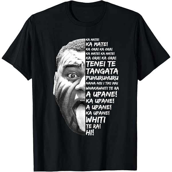 Amazon.com: New Zealand Rugby Fan T-shirt Haka T-Shirt T