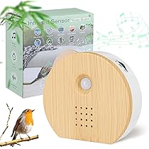 Bird Sound - Bird Sound Box, Movement Sensor Song Bird Box | Veelzijdige intelligente diergeluidsmachine voor slaapkamer ontspanning, open haard en kamer