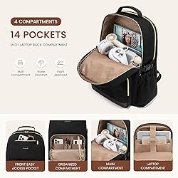 LOVEVOOK Laptop Backpack for Women with Pouch