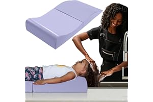 BALAPET Hair Washing Station for Kids,Shampoo Foam Mat for Children Ergonomic Comfortable Support Hair Washing Mat on Sink Portable Foldable Shampoo Buddy Basin Essentials, Patent Pending (Purple)