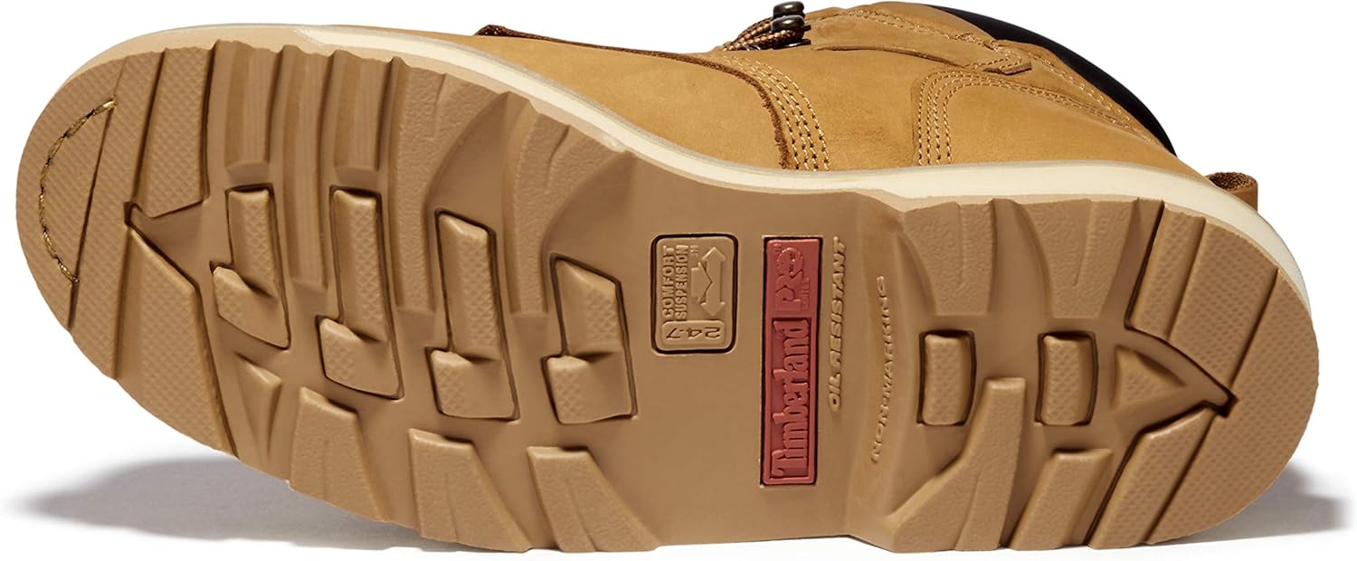 Timberland PRO Men's 6" Pit Boss Steel Toe Industrial Work Boot: Shoes