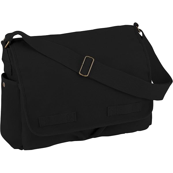 Rothco Sacoche En Toile Olive Drab - 31,8 X 27,9 X 8,9 Cm - Sac à Bandoulière Durable Et Vintage - Pour EDC, Travail, Voyage