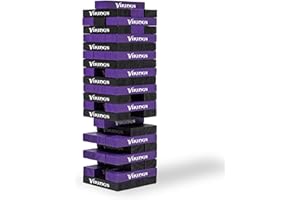 Wild Sports NFL Minnesota Vikings Table Top Stackers 3" x 1" x .5", Team Color