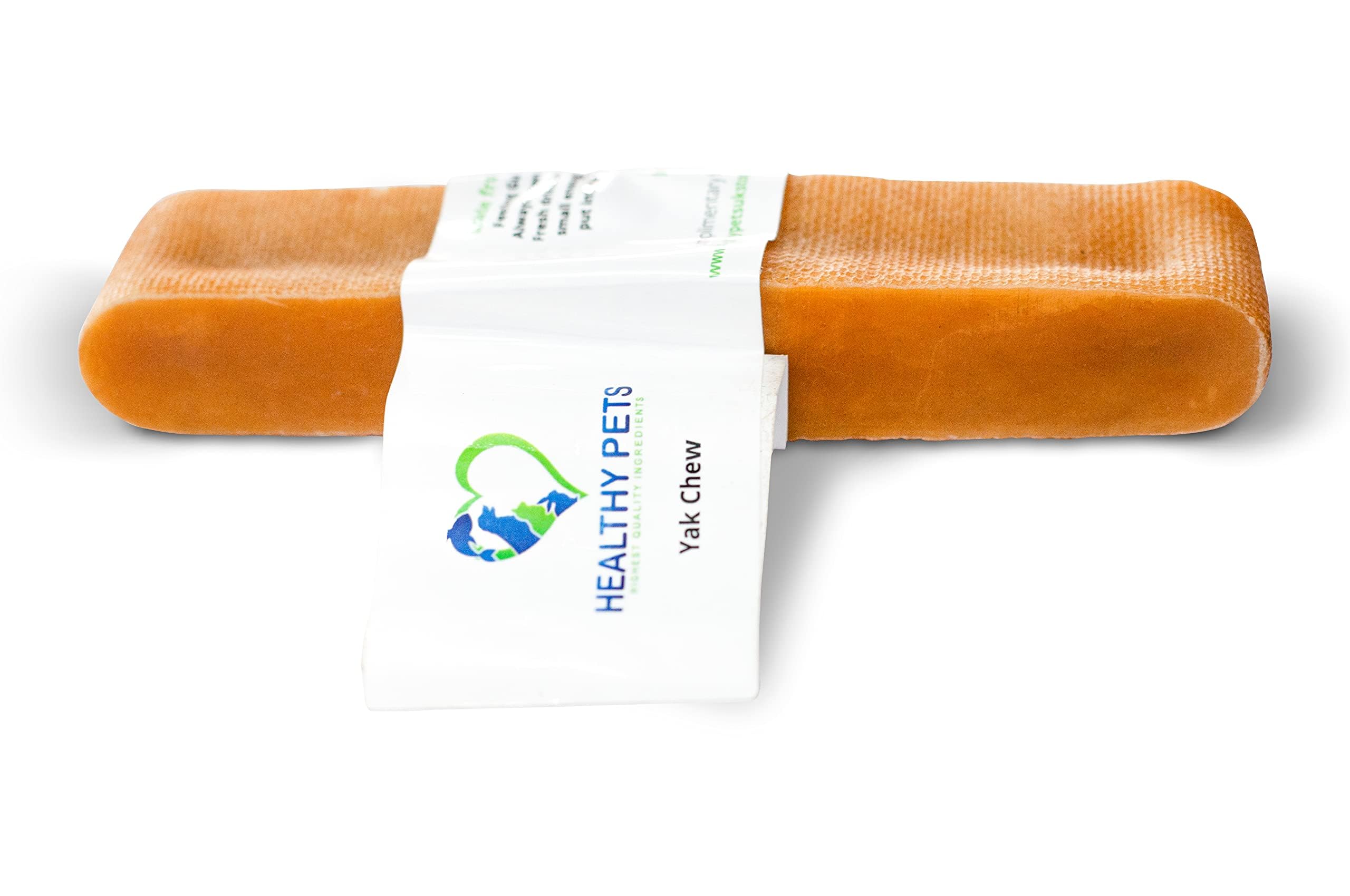 Tumeric Himalayan Yak Chews for Dogs – Long Lasting Natural Dog Treats | Hard Chew for Aggressive Chewers | 100% Organic, Protein-Rich Healthy Dog Chew – No Rawhide or Additives