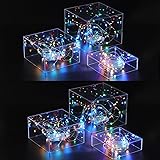 LUOBAO Acrylic Display Risers, 5-Sided Acrylic