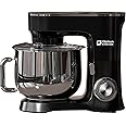 Kitchen in the Box Stand Mixer, 900W 8.5 QT Kitchen Electric Mixer, 10-Speed Large Capacity Tilt-head Food Mixer with Dough Hook, Wire Whip, Flat Beater & Splash Guard (Black)