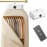 KAIUNTECLG Portable Clothes Dryer, 600W Fast Drying Mini Dryer for Apartments, apartmen,Travel and RV, Compact Quiet Machine with Remote Control, 3 Timer Settings and Foldable Dry Bag