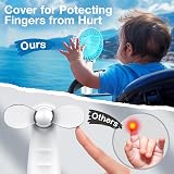 VersionTech Handheld Fan Portable USB Rechargeable 3 Speeds Foldable White view 6