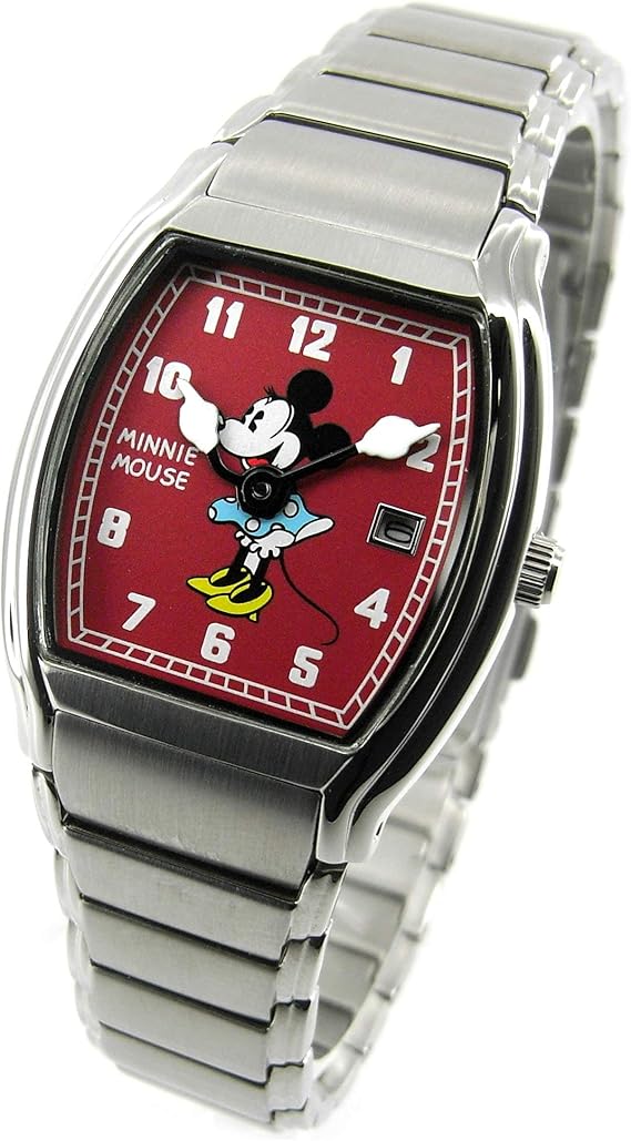 Amazon ディズニー 腕時計 ミニーマウス Disney Mnrd トノータイプ レディース腕時計 レディース腕時計 腕時計 通販