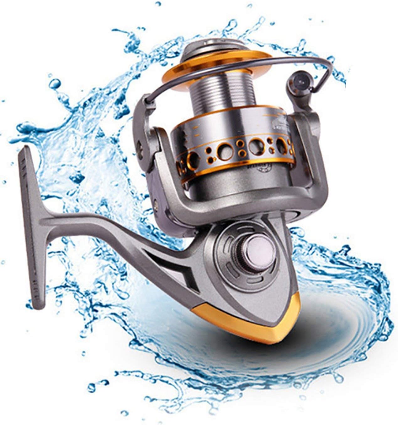 Wheels Fish Spinning Fishing Reel 5.2:1 13Bb 1000-7000 Series Spinning Wheel Type Sea Rock Lure Fishing Reels Pesca Dc