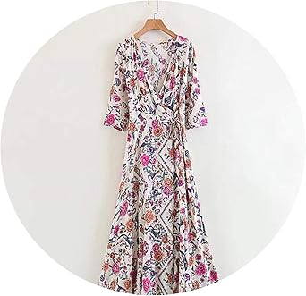 amazon white wrap dress