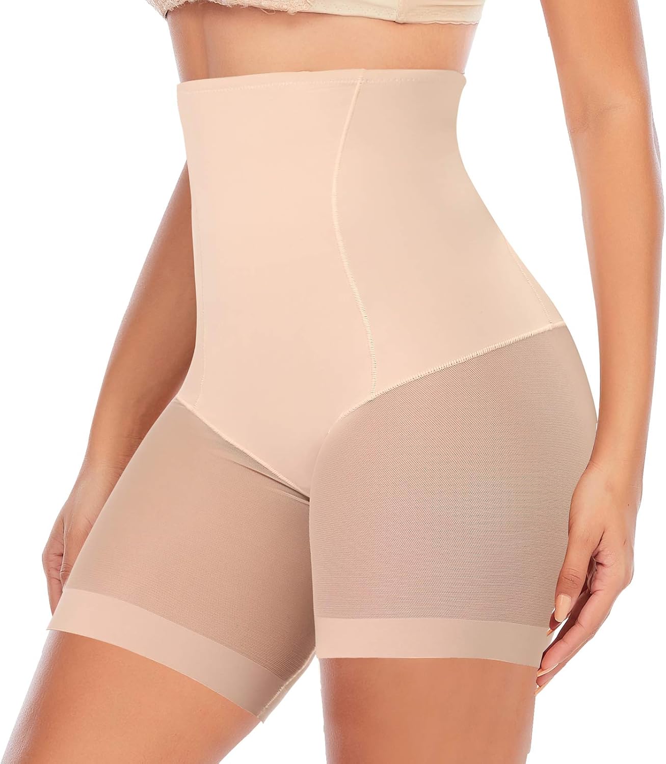 Shapewear Shorts for Women Tummy Control Body Shaper Panties Thigh Slimmer High Waisted Slip Shorts Under Dresses at  Women’s Clothing store