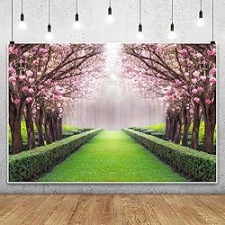 Leowefowa Vinyl 7x5ft Spring Backdrop Valentine's