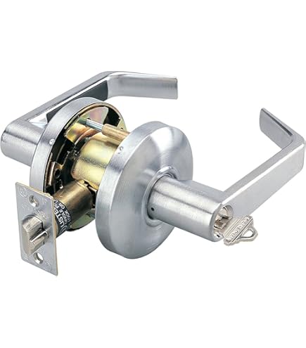 Cal-Royal SL00-26D Commercial Duty Office Entry Lock, Satin Chrome