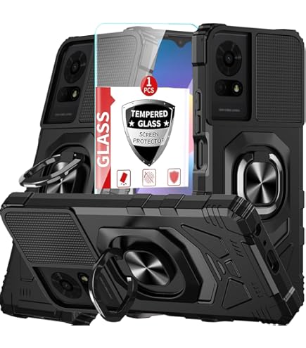 Ailiber Rugged Case For TCL T434D (K23/K24/50 LE) - With Magnetic Ring Kickstand, Built-in Screen Protector, Military-Grade Drop Protection (Blue) T434d Phone Case Ailiber Rugged Case For TCL T434D (K23/K24/50 LE) - With Magnetic Ring Kickstand, Built-in Screen Protector, Military-Grade Drop Protection (Blue) T434d Phone Case