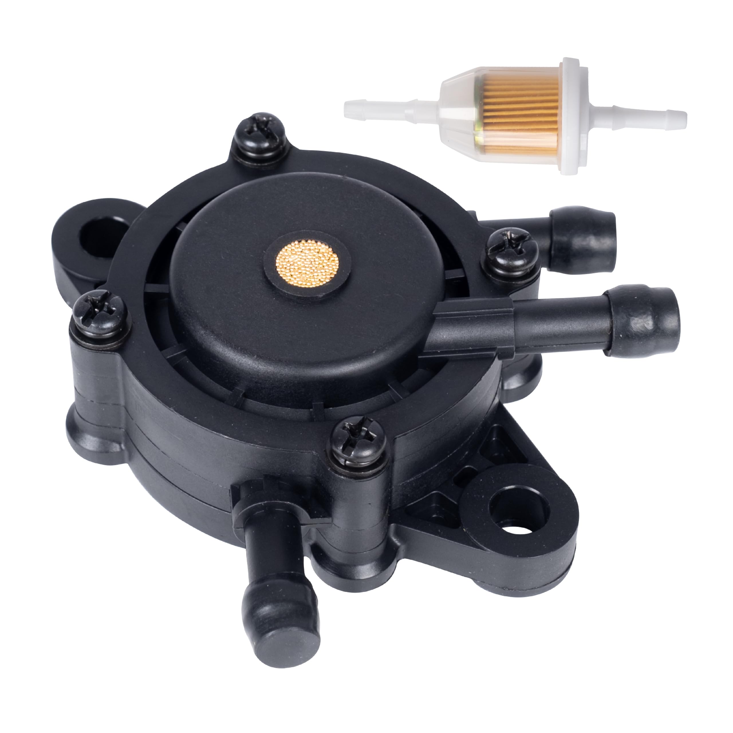 Photo 1 of BlueStars 72873G01 High-Performance Fuel Pump - for EZGO Gas Golf Cart 295cc 350cc Robin 4-cycle engine, Kawasaki FE290 FE350 TXT RXV ST Medalist Workhorse, Club Car, Yamaha G16-G19 G20 G22 G29