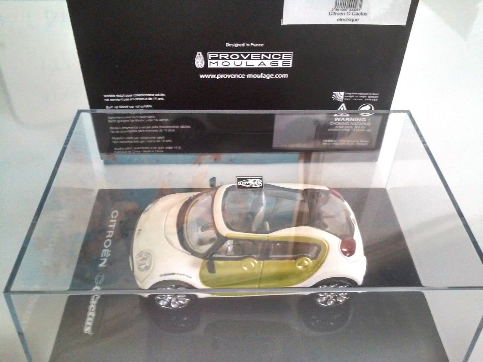 OPO 10 - Miniature car NOREV 1/43 compatible with CITROEN C-CACTUS ELECTRIQUE - PROVENCE MOULAGE PM28