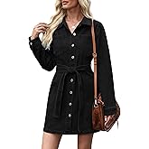 Nitzana Women's Denim Dress Short Sleeve Jean Dress Button Down Denim Shirt Dresses with Pocket 2026 Western Outfits