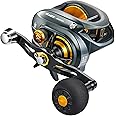 Piscifun Alijoz 400 Baitcaster Fishing Reel, 38Lbs Max Drag Aluminum Alloy Frame Baitcasting Reel, Available in 6.6:1/8.1:1 Gear Ratio, Freshwater and Saltwater Low Profile Casting Reel for Musky