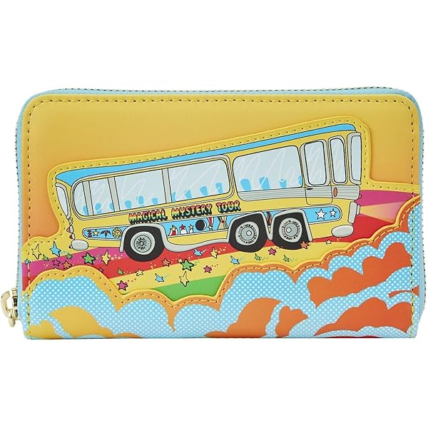 Loungefly Beatles Magic Mystery Tour Bus Crossbody: Handbags