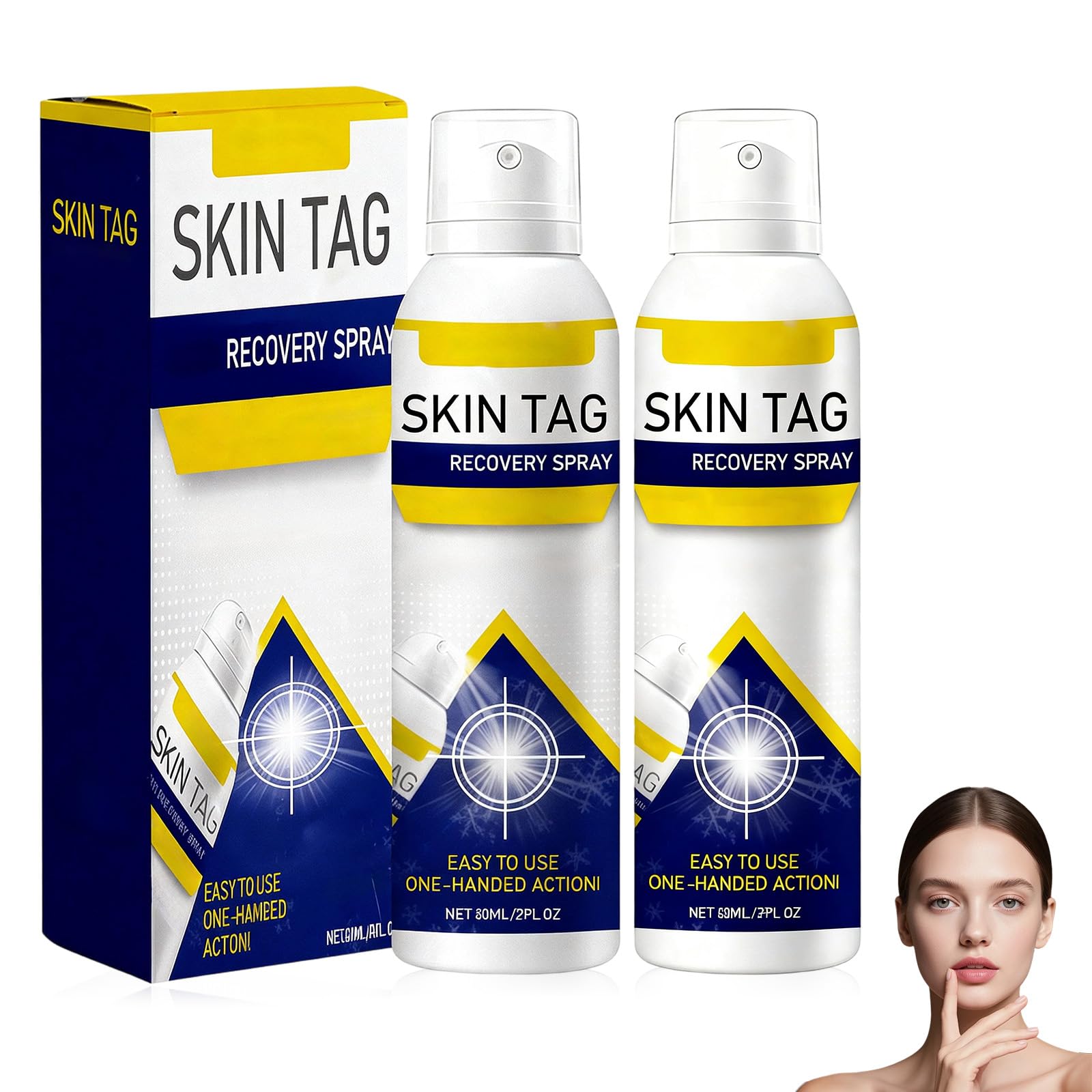 Photo 1 of WLLEADG 2PCS Chill Erase Bump Renewal Spray, Advanced Salicylic Acid Body Spray 2%, Soothing Formula, Reduces Skin Imperfections, Absorbs Quickly, Natural Skin Spray, Suitable for All Skin Types