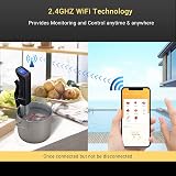 Inkbird ISV-100W Sous Vide WiFi Cooker 1000W with Touch Control view 5
