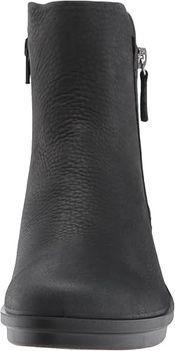 ecco skyler wedge bootie black