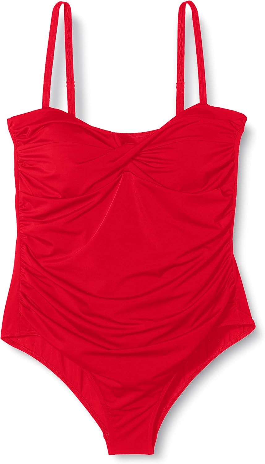 Iris & Lilly Women’s Shaping Swimsuit Amazon.co.uk Clothing
