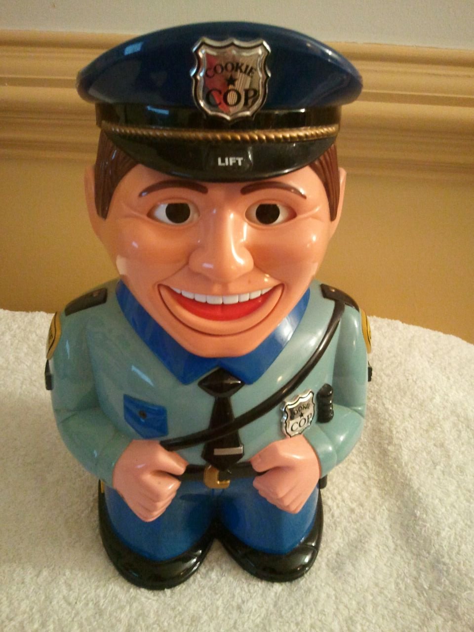 Vintage the Original Cookie Jar Stalking Cop Move Away From the Cookie Jar Collectible or Vintage the Original Cookie Jar Stalking Cop Move Away From the Cookie Jar Collectible or