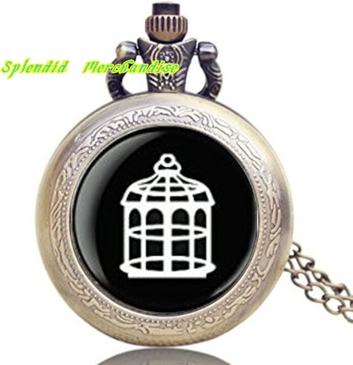 Splendid Merchandise Bioshock Infinite Cage Necklace Watch