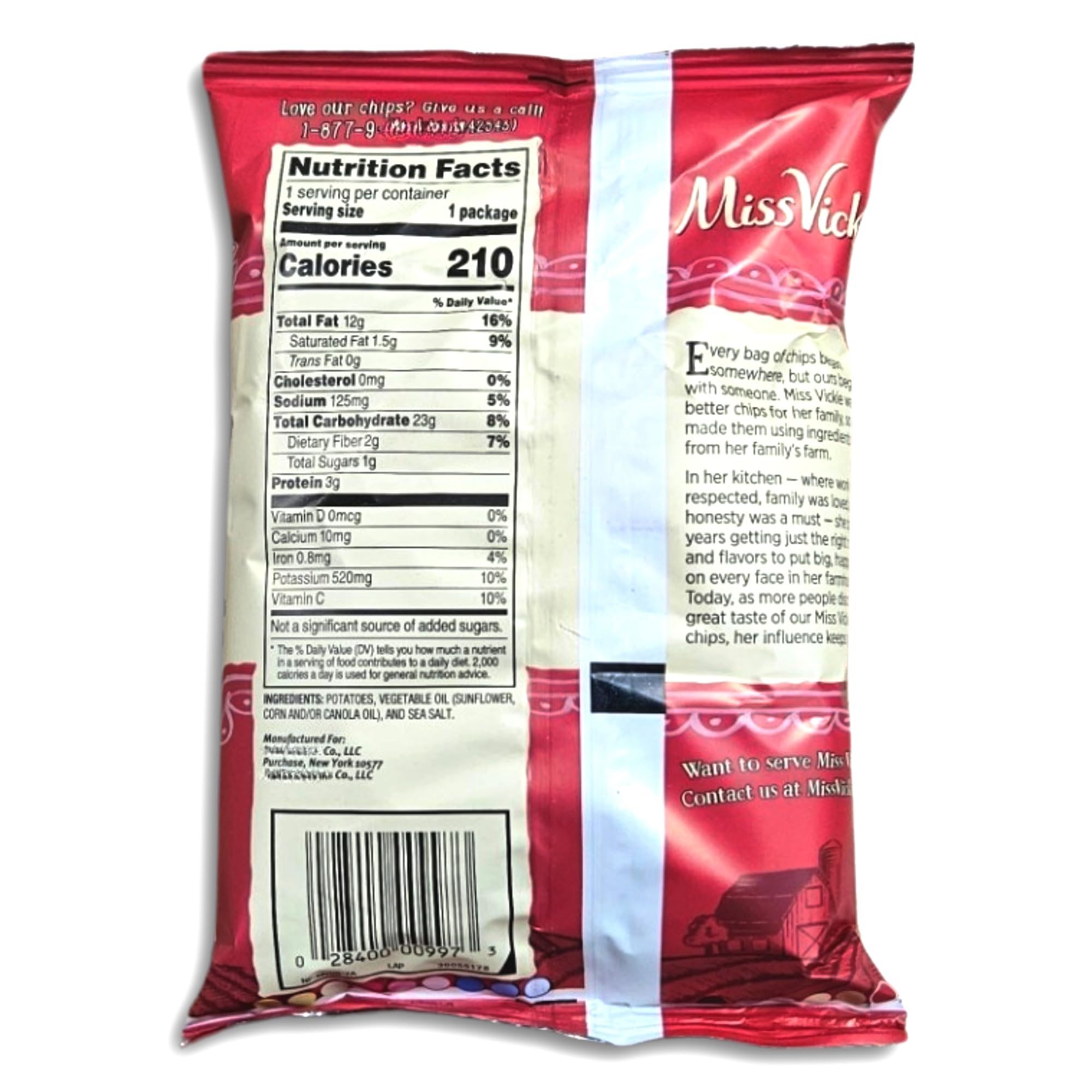 Ms. Vickie Kettle Cooked Potato Chips Value Pack Bundled by Tribeca