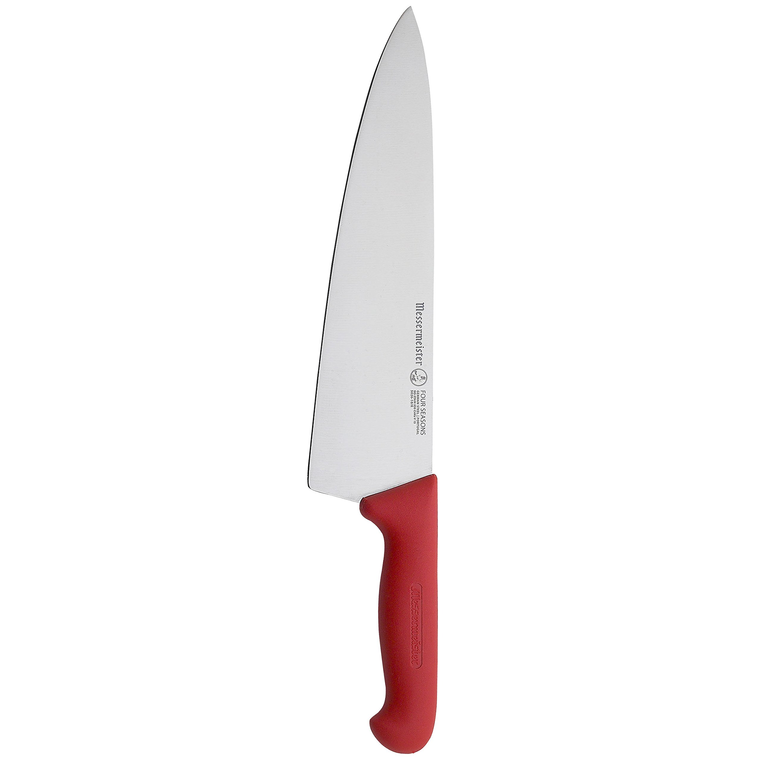 Messermeister Four Seasons Chef's Knife, 10-Inch, Red