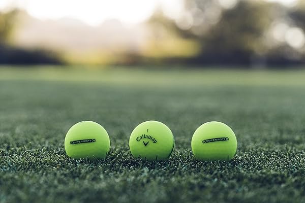 CALLAWAY GOLF SUPERSOFT GOLF BALLS (2023, GREEN)