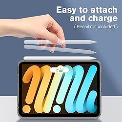 ProCase Clear Case for iPad Mini 7th(A17 Pro) 2024