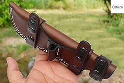 Ottoza TOP GRAIN Leather Knife Sheath for Fixed