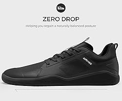AIRHAS Men's Barefoot Shoes Zero Drop Workout