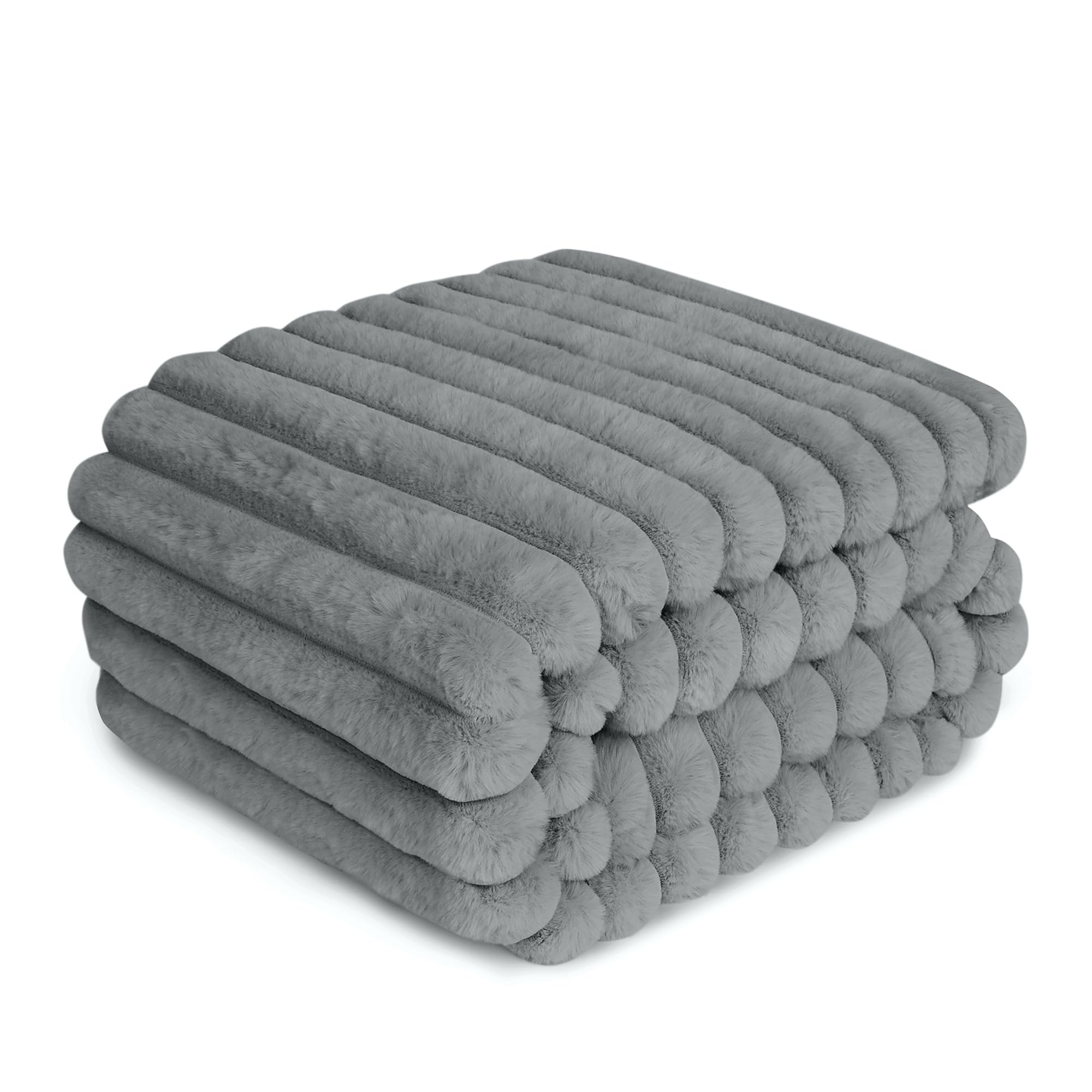 Photo 1 of ZAKAPAWS Waterproof Dog Blanket for Bed, Luxury Plush Washable Large Dogs Blankets for Furniture Protection, Super Soft Calming Pet Blanket for Indoors (Grey, 30"x40")