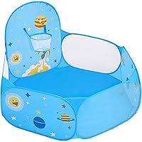 SONGMICS Piscina de Bolas, Tienda de Juego Infantil, Carpa Interior y