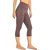 CRZ YOGA Women's Naked Feeling Workout Capris Leggings 19" - Gym Compression Tummy Control Yoga Capri Pants